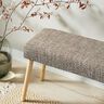 Polsterstoff bunte Boucléoptik – dunkeltaupe/hellbeige,  thumbnail number 5