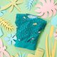 Baumwolljersey Picknick | PETIT CITRON – türkisblau,  thumbnail number 5