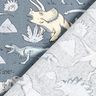 Cretonne Dinosaurier – blaugrau,  thumbnail number 4