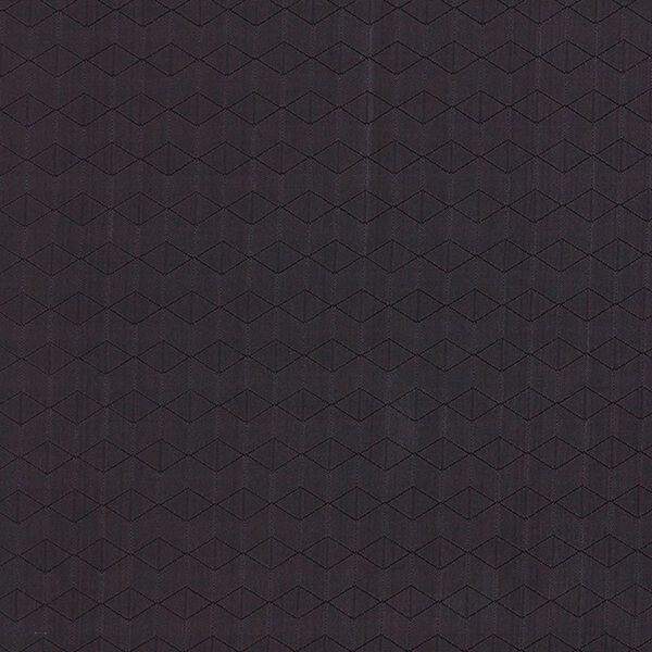 Futterstoff Zick-Zack Rauten – schwarz, image number 1