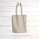 Dekostoff Jacquard Anker – hellbeige/sand,  thumbnail number 8