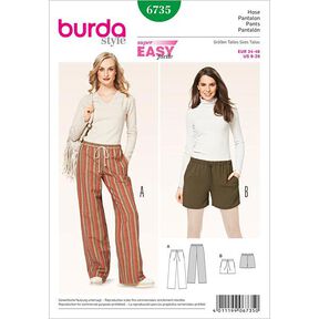 Hose | Burda 6735 | 34-46, 