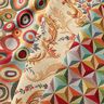 Dekostoff Gobelin Prisma – karminrot/hellblau,  thumbnail number 5