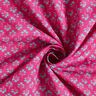 Baumwoll Voile Blumenfaecher, pink &ndash; intensiv pink/eukalyptus,  thumbnail number 3