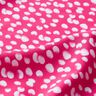 Badeanzugstoff Mini Tupfen – intensiv pink/weiss,  thumbnail number 2