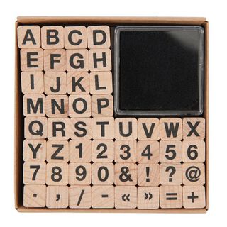 Stempelset ABC & Zahlen I | Rico Design, 