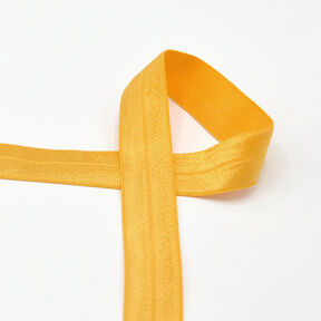 Elastisches Einfassband (Falzgummi) glänzend [20 mm] – gold, 