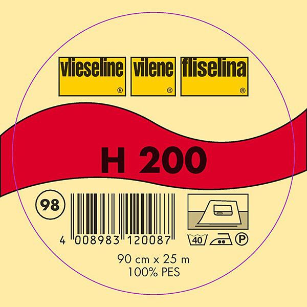 H 200 Bügeleinlage | Vlieseline – schwarz,  image number 2