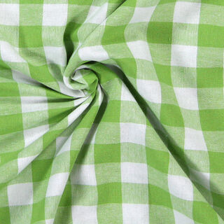 Baumwollstoff Vichy - 1,7 cm – apfelgrün, 