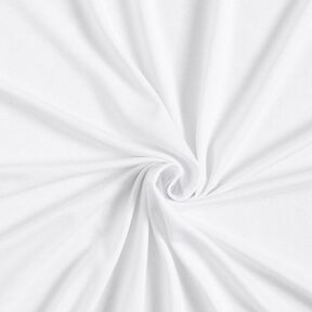Viskose Jersey Leicht – weiss, 