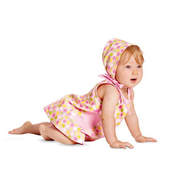Baby Overall | Kleid | Höschen | Burda 9462 | 56-80,  image number 2