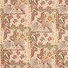 Dekostoff Halbpanama Retro Paisley – beige,  thumbnail number 1