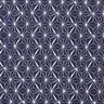 Beschichtete Baumwolle grafische Sterne – marineblau/weiss,  thumbnail number 1