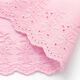 Feston Spitzenband Blumen [ 9 cm ] – hellrosa,  thumbnail number 2
