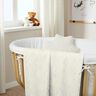 Kuschelfleece Sterne und Blumen – wollweiss,  thumbnail number 7
