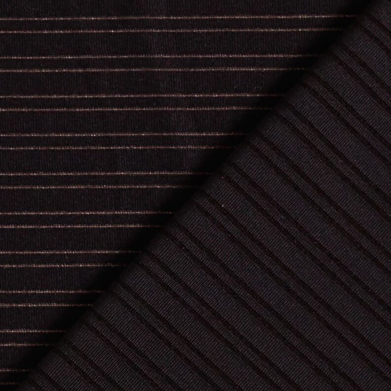 Ausbrenner Jersey Streifen – schwarz,  image number 4