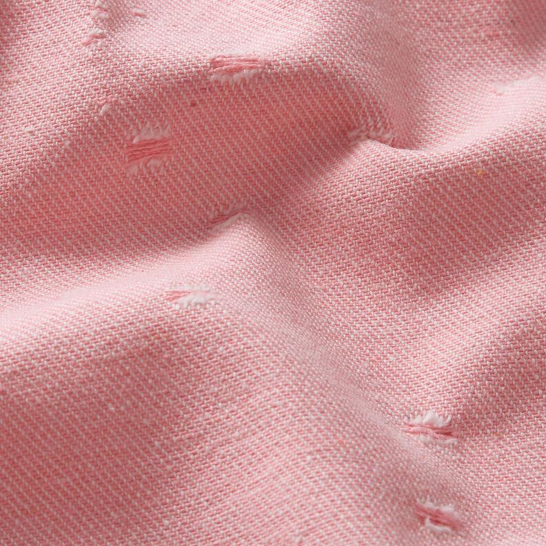 Denim Baumwoll-Mix Destroyed Look – rosa,  image number 2