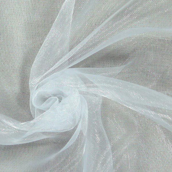 Organza – weiss | Reststück 100cm