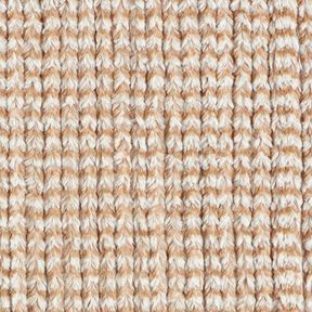 Kunstfell Grobstrick-Optik – beige, 