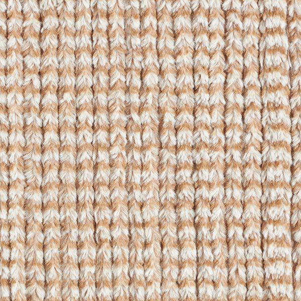 Kunstfell Grobstrick-Optik – beige,  image number 1
