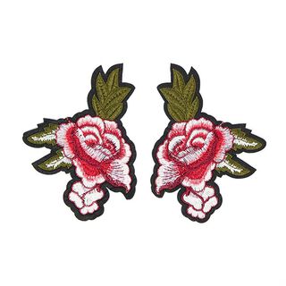 Applikation  Rosen (10,7 x 13,6 cm), 