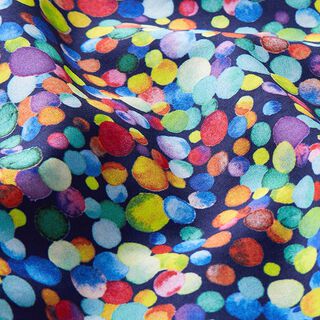 Softshell buntes Konfetti Digitaldruck – marineblau/Farbmix, 