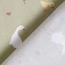 GOTS Baumwollpopeline süße Gänse und Küken | Poppy Fabrics – greige,  thumbnail number 4