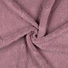 Kunstfell Herzmuster | Poppy Fabrics – dunkelaltrosa,  thumbnail number 3