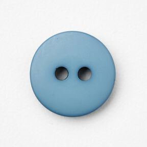 2-loch-Knopf rund [Ø 11 mm] – brilliantblau, 