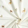 Baumwolljersey kleine Steppentiere &ndash; weiss,  thumbnail number 3