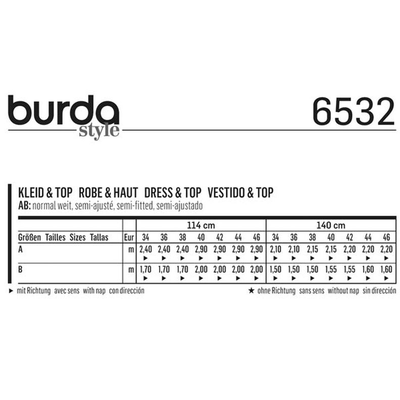 Kleid | Burda 6532 | 34-46,  image number 4