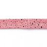 Schrägband Kleckse [20 mm] – rosa/schwarz,  thumbnail number 2