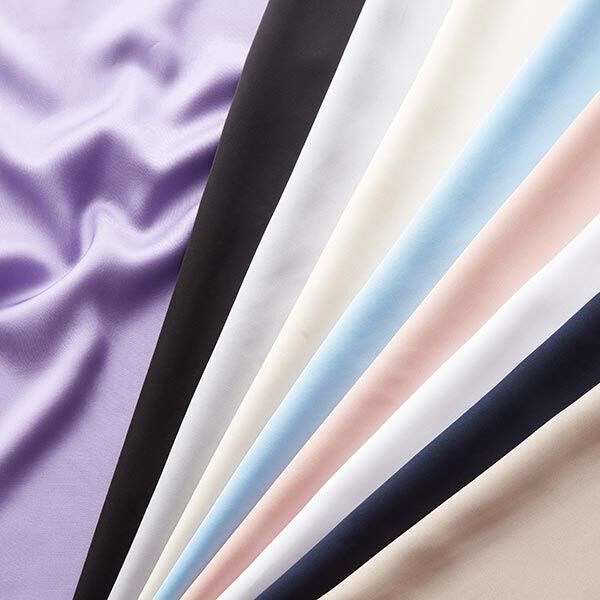 Viskosesatin Uni – pastellflieder