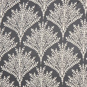 Chiffon große Zweige – schwarz/weiss, 
