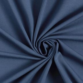 Baumwolljersey Medium Uni – ozeanblau, 
