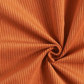 Polsterstoff Cordoptik Fjord – terracotta, 