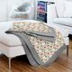 Wellnessfleece Doubleface Fuchs – hellgrau/kirschrot,  thumbnail number 5