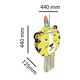 Bastelset Pinata Tiger,  thumbnail number 2