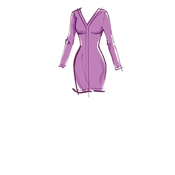Abendkleid | McCalls 8194 | 42-50, image number 3