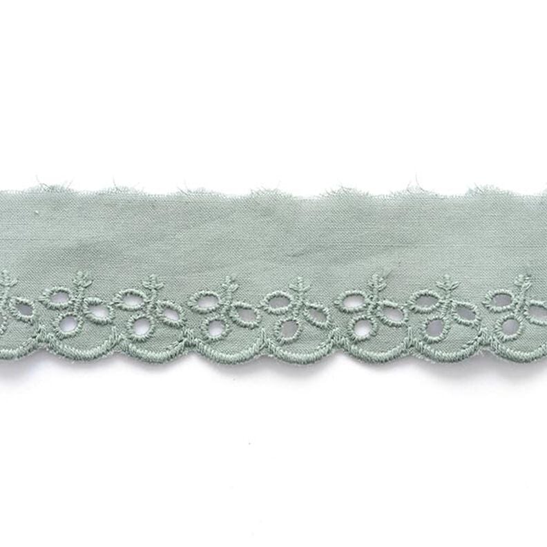 Feston Spitzenband Blätter [ 30 mm ] – oliv,  image number 2