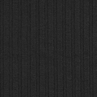 Rippenstrick – schwarz, 