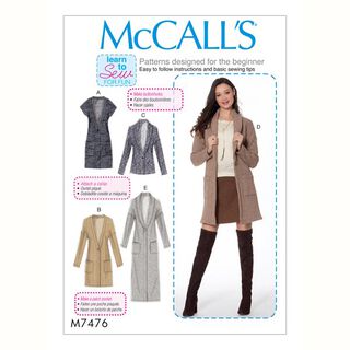 Jacke | McCalls 7476 | 32-40, 