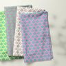 Beschichtete Baumwolle abstrakte Fächer – pastellviolett/mint,  thumbnail number 5