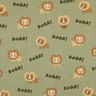 Baumwolljersey Löwe | Poppy Fabrics – pistazie/rehbraun,  thumbnail number 1