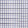 Hemdenstoff versetztes Karo – weiss/hellblau,  thumbnail number 1