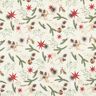 Dekostoff Jacquard Lurex Tannenzweige – natur/gold,  thumbnail number 1