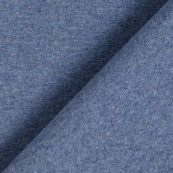 Recyceltes Bündchen Baumwoll-Mix – jeansblau