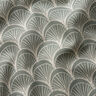 Dekostoff Halbpanama elegante Bögenfächer – natur/schilf,  thumbnail number 2