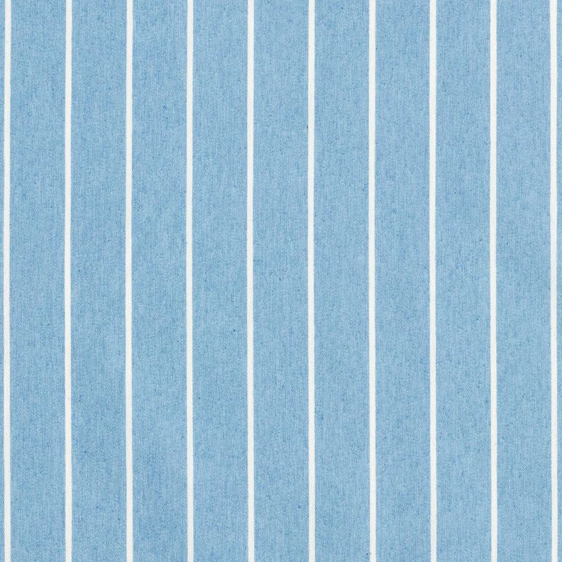 Chambray Streifen – hellblau/wollweiss,  image number 1