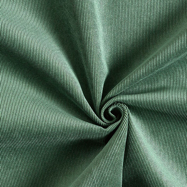 Polsterstoff Babycord – dunkelgrün,  image number 1